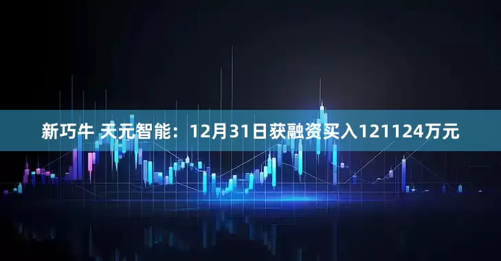 新巧牛 天元智能：12月31日获融资买入121124万元